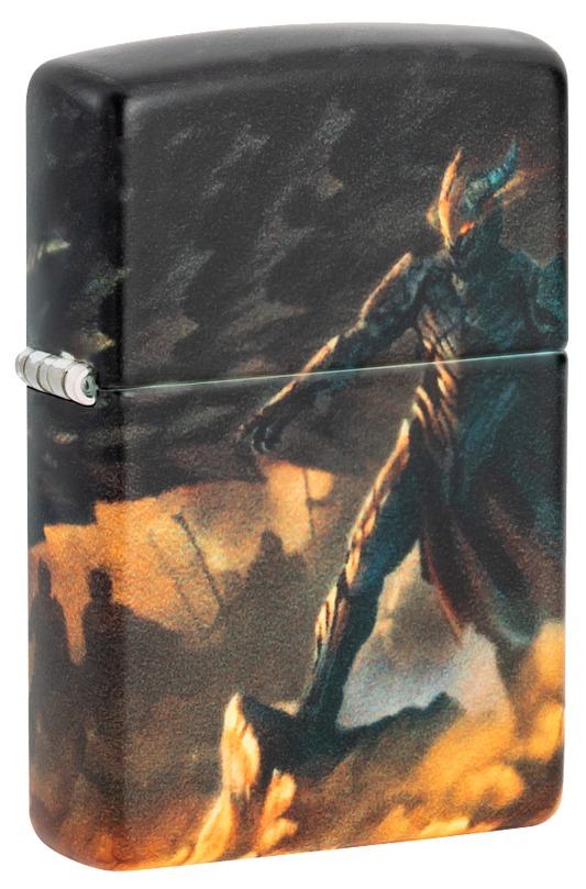 Zippo 46284 vžigalnik Knight vs Dragon, 540 Matte