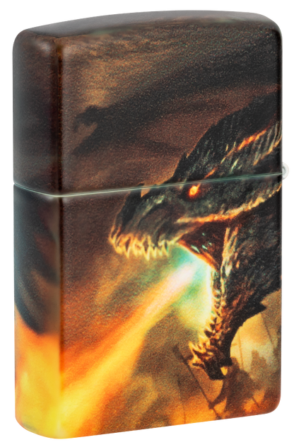 Zippo 46284 vžigalnik Knight vs Dragon, 540 Matte