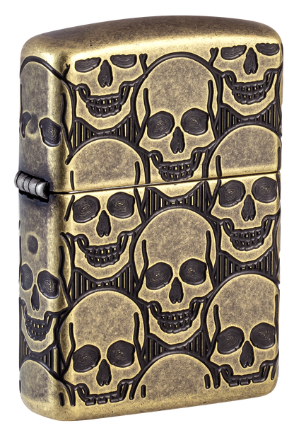 Zippo vžigalnik 46302 Skulls Armor