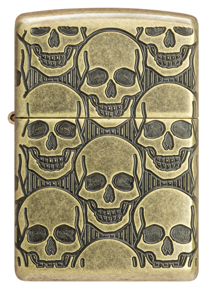 Zippo vžigalnik 46302 Skulls Armor
