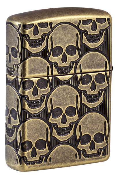 Zippo vžigalnik 46302 Skulls Armor