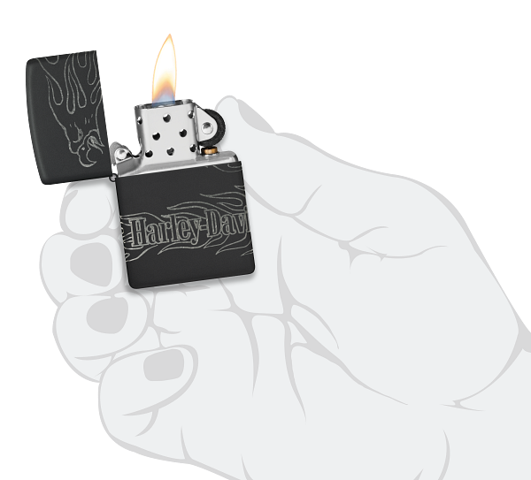 Zippo vžigalnik 46310 Harley-Davidson® Fire Eagle