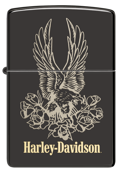 Zippo vžigalnik 46311 Harley-Davidson® Eagle & Roses