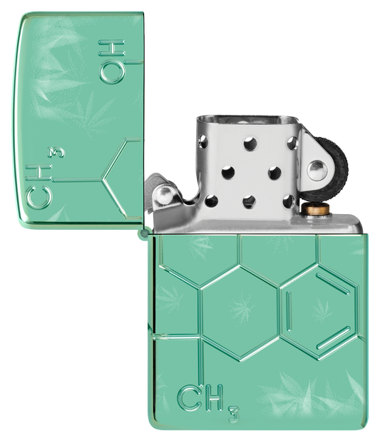 Zippo vžigalnik 46313 Cannabis Compound Armor