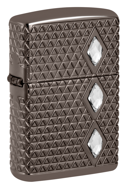 Zippo vžigalnik 46316 vžigalnik Armor Pattern Crystals