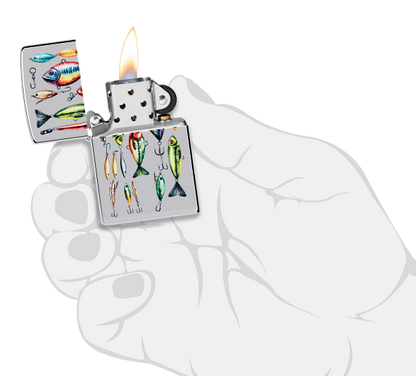 Zippo vžigalnik 60.007.236 Fish Hooks