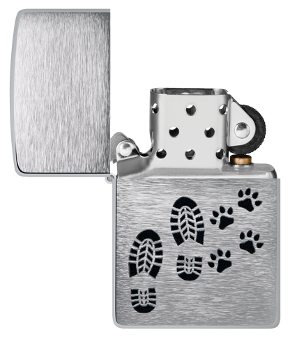 Zippo vžigalnik 46322 Foot and Paw Prints
