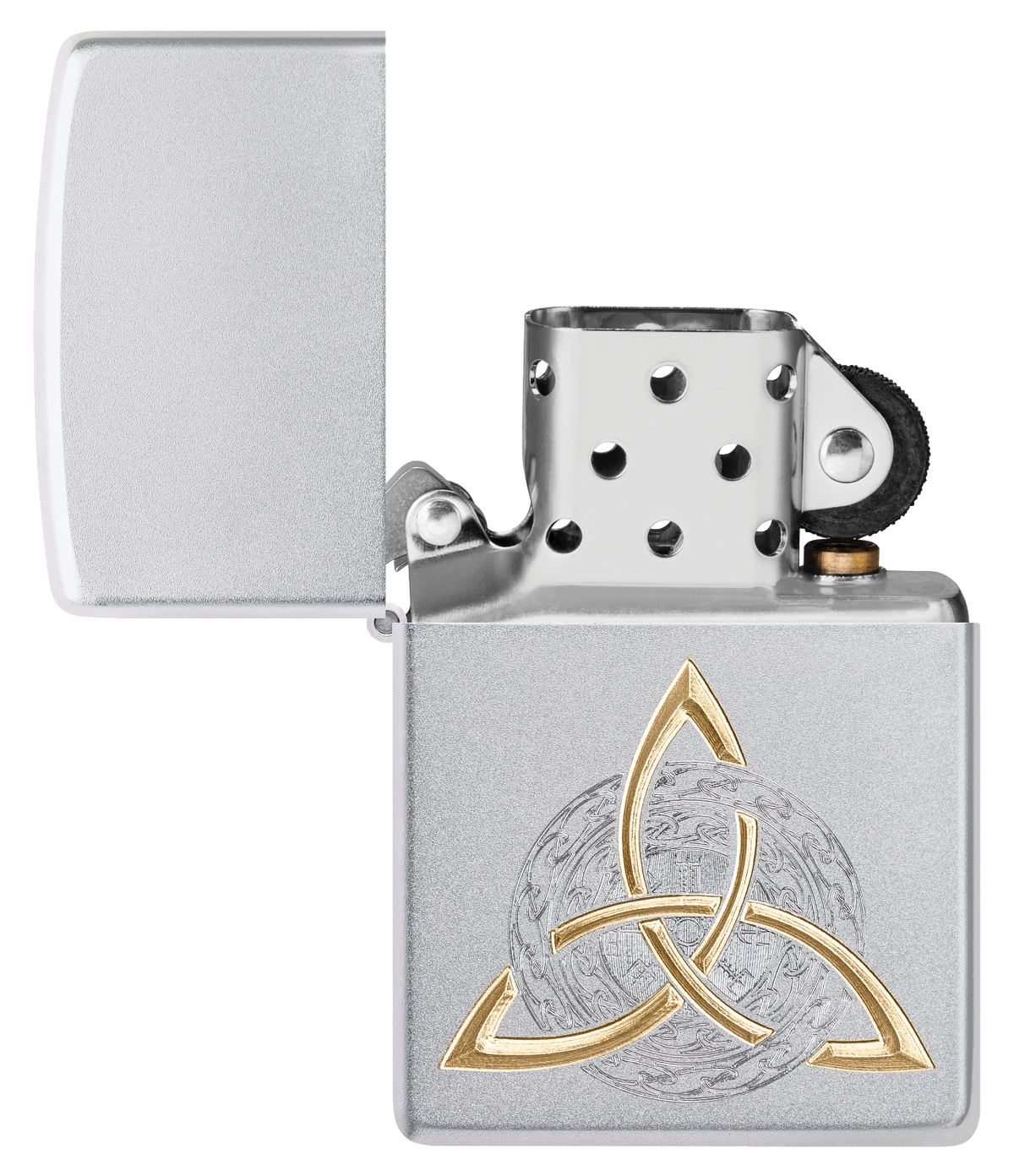 Zippo vžigalnik 60.007.292 Viking Knot, Satin Chrome