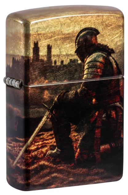 Zippo vžigalnik 46382 Kneeling Knight