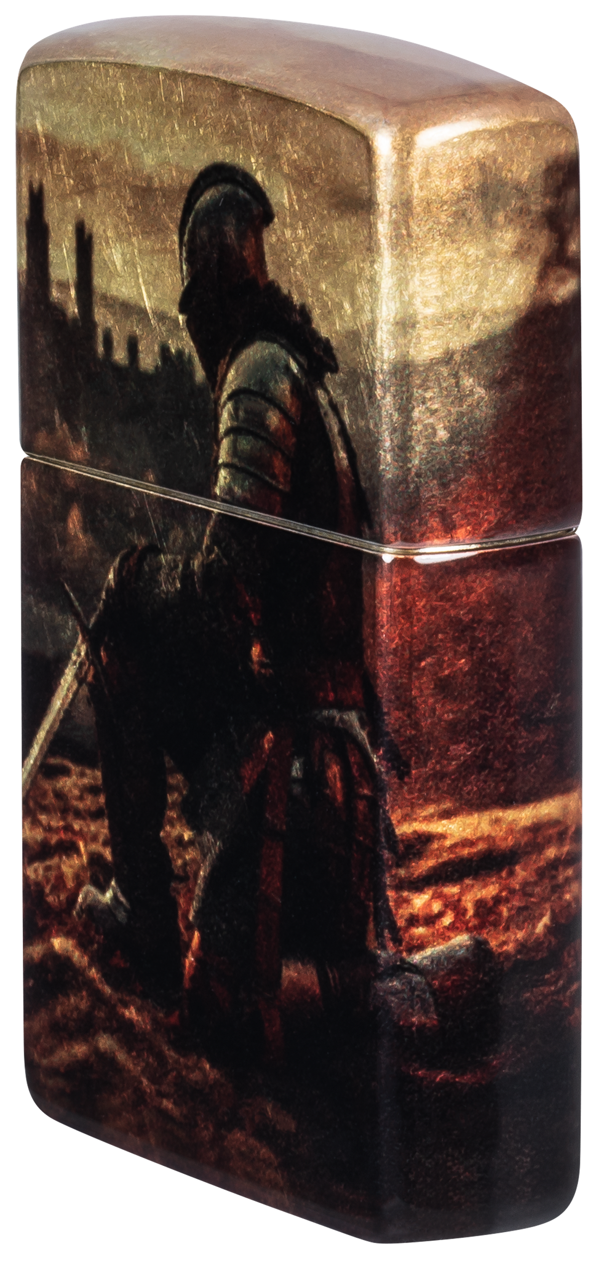 Zippo vžigalnik 46382 Kneeling Knight