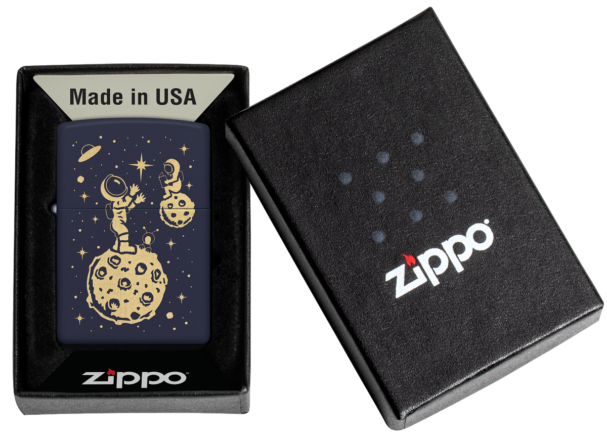 Zippo 46423 vžigalnik Space Men