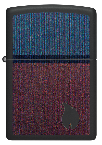 Zippo vžigalnik 46476 Flame Red and Blue