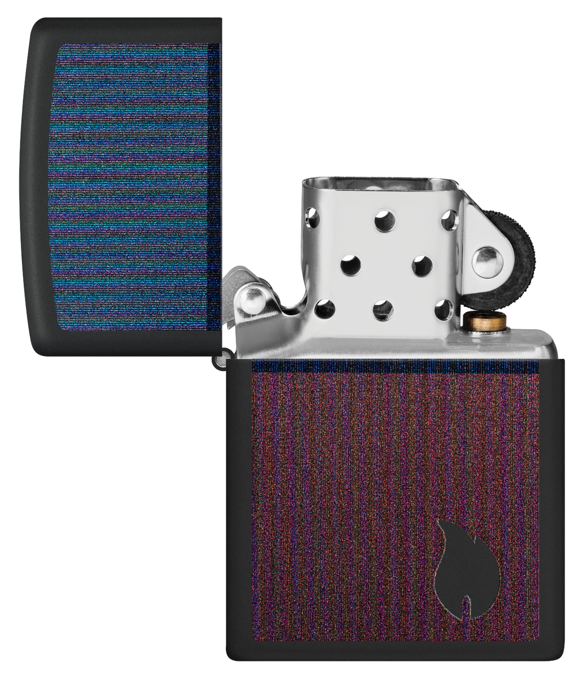 Zippo vžigalnik 46476 Flame Red and Blue
