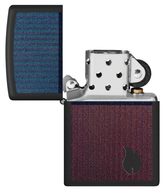 Zippo vžigalnik 46476 Flame Red and Blue
