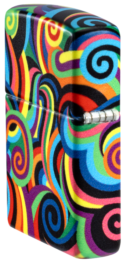 Zippo 46491 vžigalnik Vivid Color Patterns, Glow in the Dark
