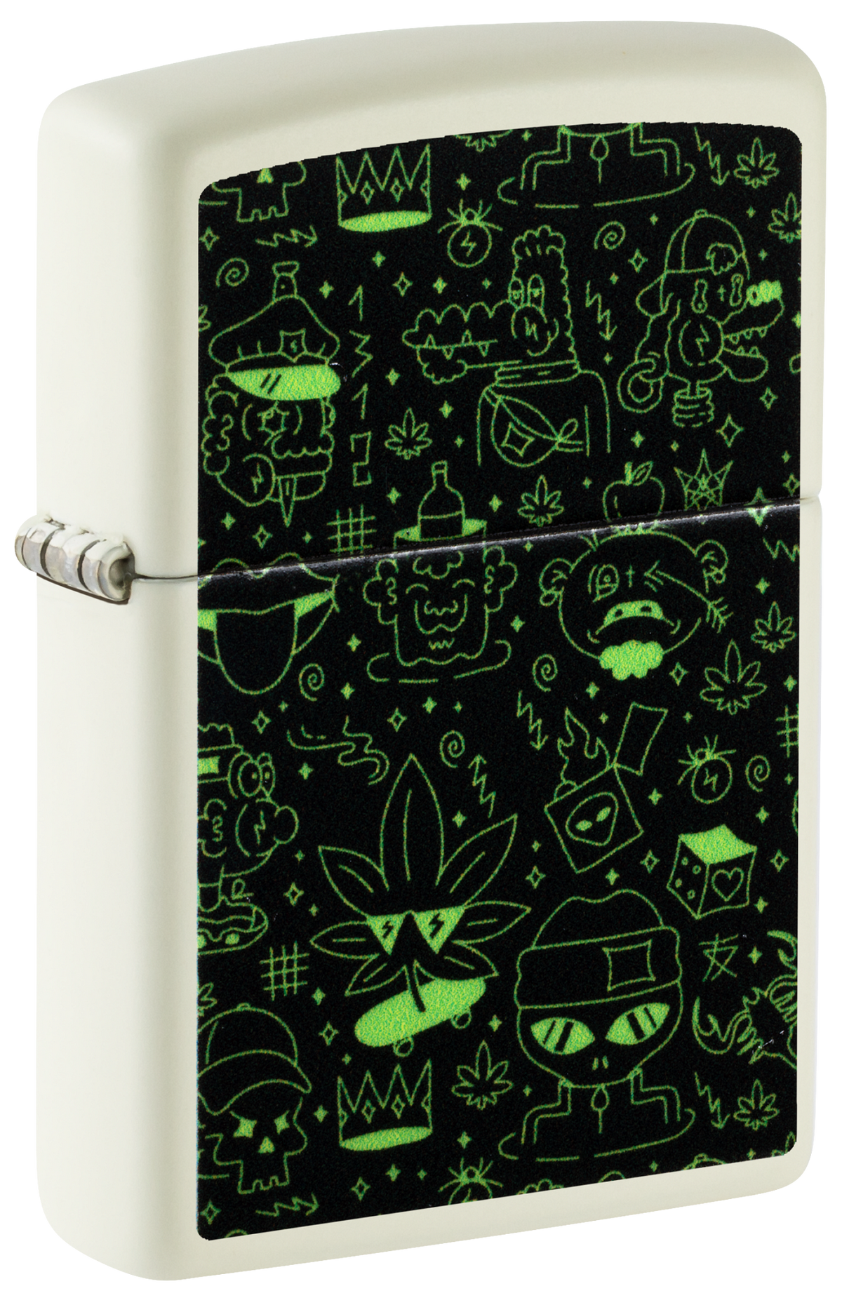 Zippo 60.007.390 vžigalnik Doodle Cannabis