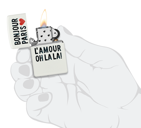 Zippo 60.007.413 vžigalnik Bonjour Paris