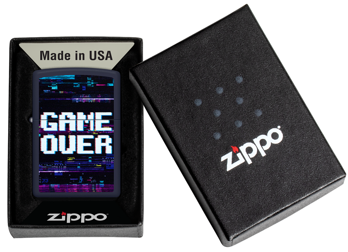 Zippo 60.007.380 vžigalnik Game Over
