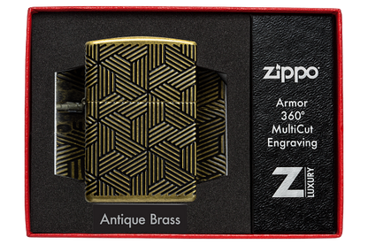 Zippo 60.007.445 vžigalnik Art Deco Armor