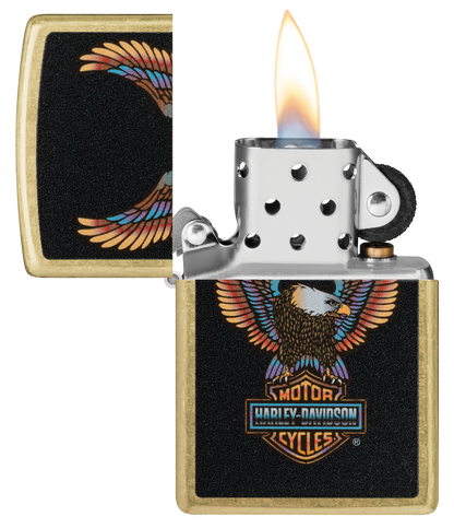 Zippo vžigalnik 46678 Harley-Davidson® Colorful Eagle