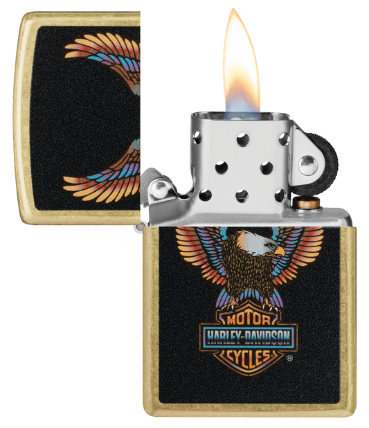 Zippo vžigalnik 46678 Harley-Davidson® Colorful Eagle