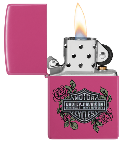 Zippo vžigalnik 46679 Harley-Davidson® Roses