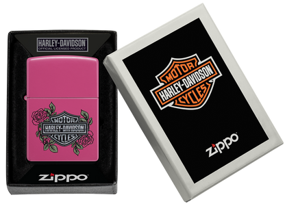 Zippo vžigalnik 46679 Harley-Davidson® Roses