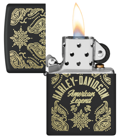 Zippo vžigalnik 46680 Harley-Davidson® Pattern