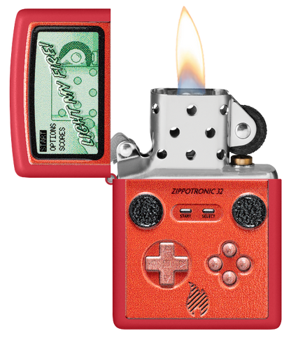 Zippo 46700 vžigalnik Retro Gaming Console, Texture Print