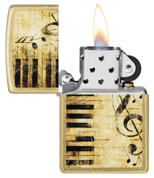 Zippo 46712 vžigalnik Piano and Notes