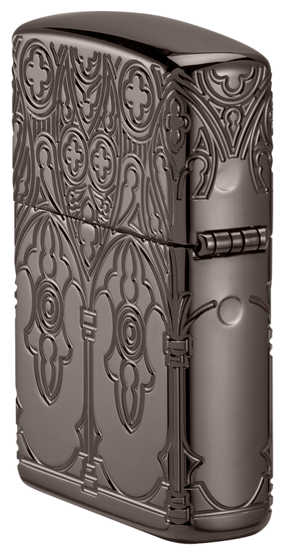 Zippo 46753 vžigalnik Spiritual Pattern Armor, Black Ice