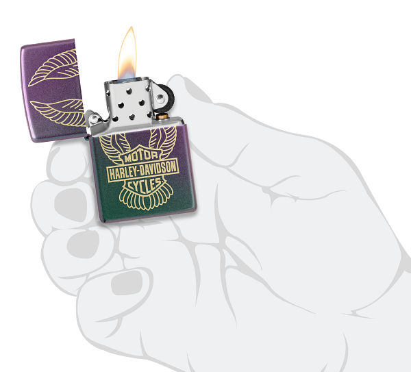 Zippo vžigalnik 46859 Harley-Davidson® Wings