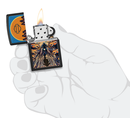Zippo vžigalnik 46861 Harley-Davidson® Open Road