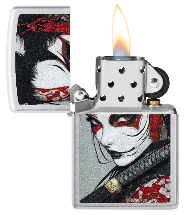 Zippo 60.007.516 vžigalnik Samurai Woman