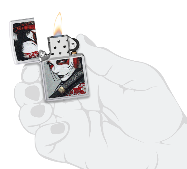 Zippo 60.007.516 vžigalnik Samurai Woman