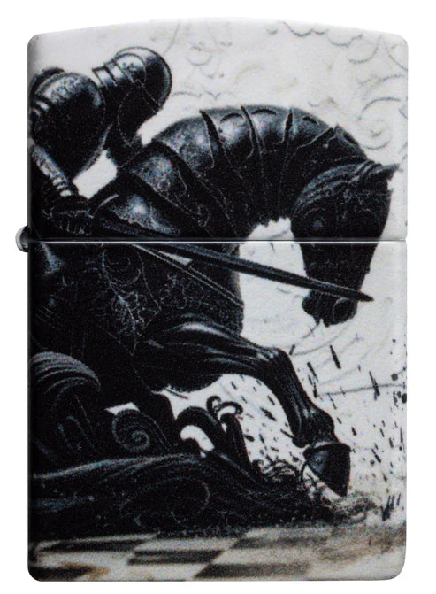 Zippo 60.007.589 vžigalnik Black Knight