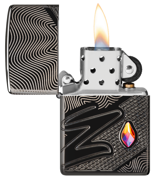 Zippo 46928 vžigalnik Z with Jewell, Armor