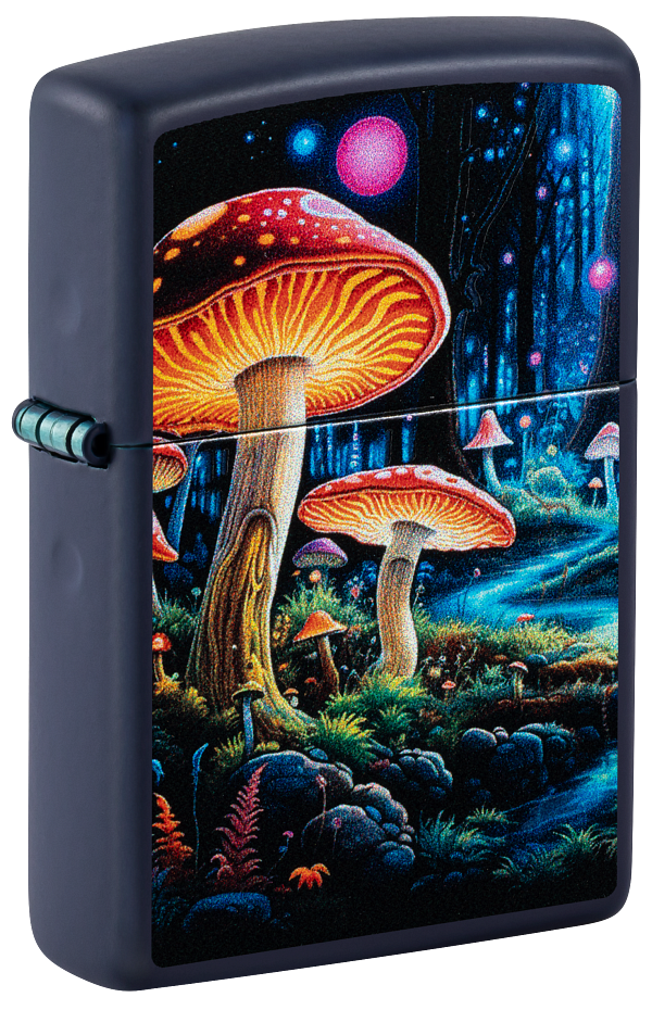 Zippo 46947 vžigalnik UV Glowing Mushrooms