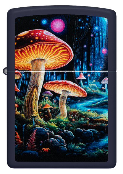 Zippo 46947 vžigalnik UV Glowing Mushrooms