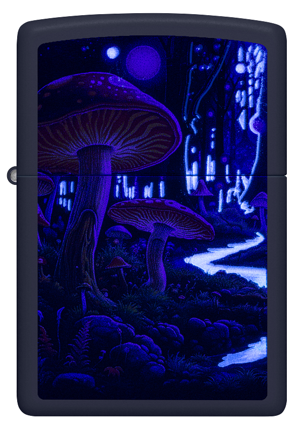 Zippo 46947 vžigalnik UV Glowing Mushrooms