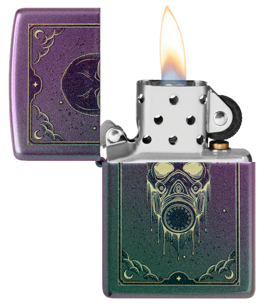 Zippo 46953 vžigalnik Dark Gas Mask