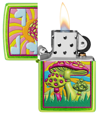 Zippo 46954 vžigalnik Vivid Mushrooms