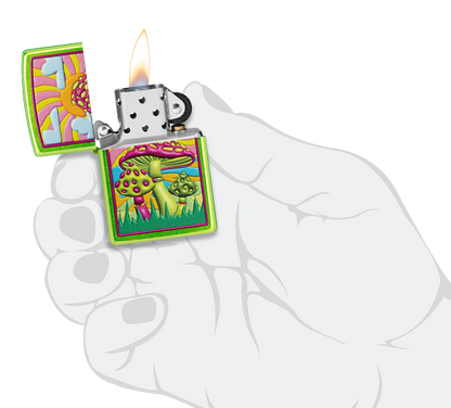 Zippo 46954 vžigalnik Vivid Mushrooms