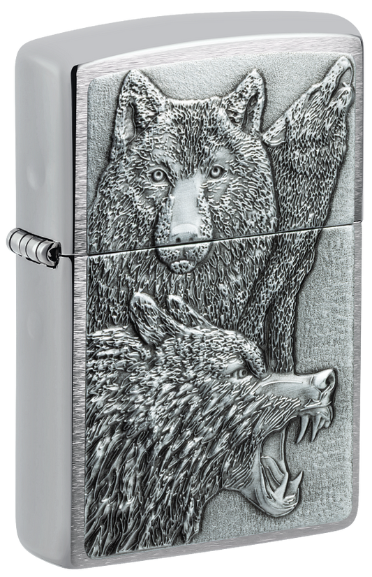 Zippo 46960 vžigalnik Wolf Pack, Emblem