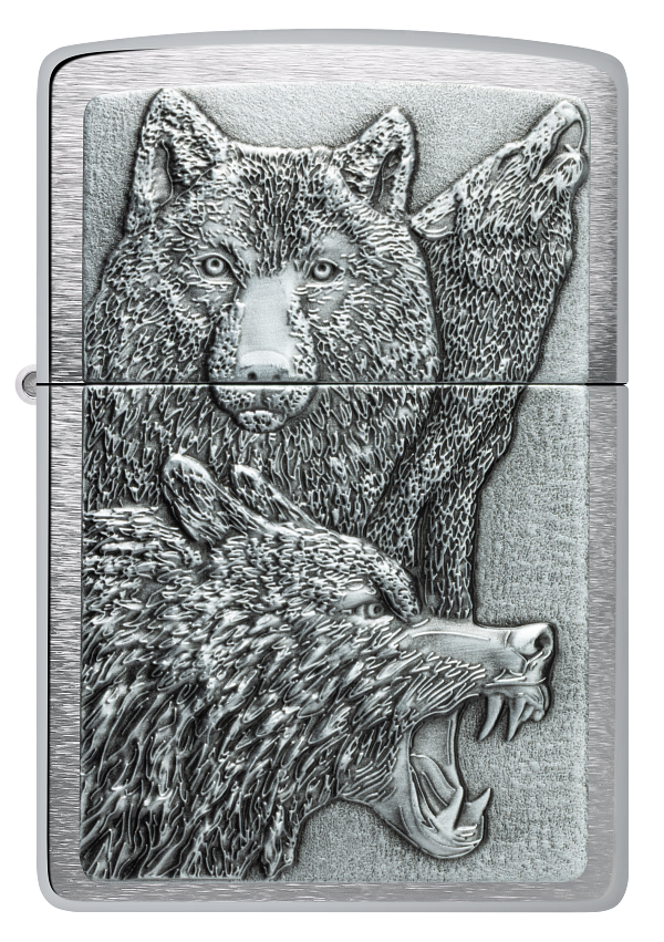 Zippo 46960 vžigalnik Wolf Pack, Emblem