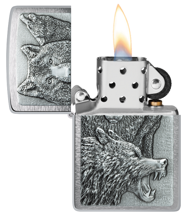Zippo 46960 vžigalnik Wolf Pack, Emblem
