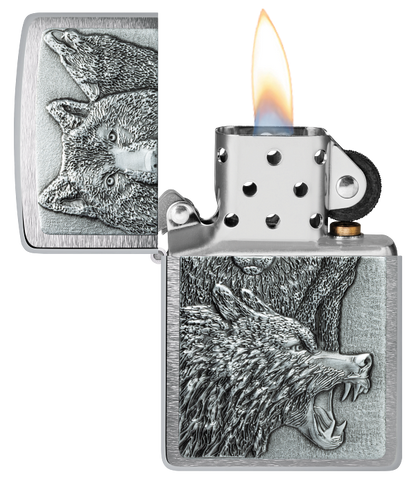 Zippo 46960 vžigalnik Wolf Pack, Emblem