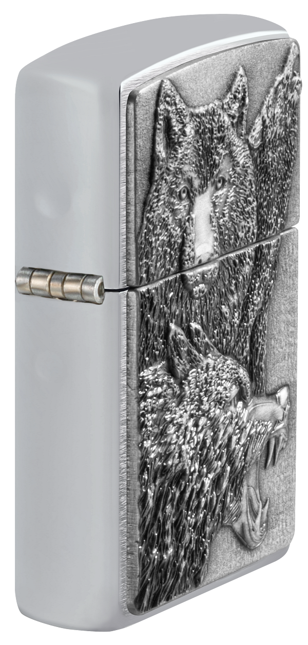 Zippo 46960 vžigalnik Wolf Pack, Emblem