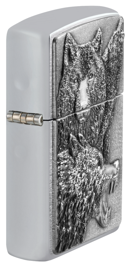 Zippo 46960 vžigalnik Wolf Pack, Emblem