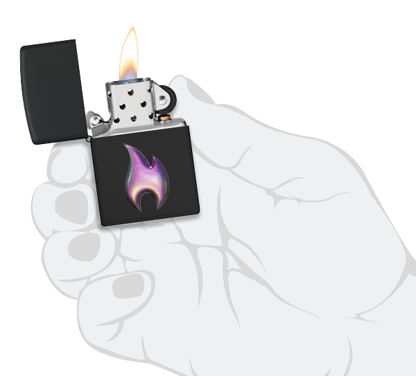Zippo 46965 vžigalnik Plasma Flame, 3D Texture